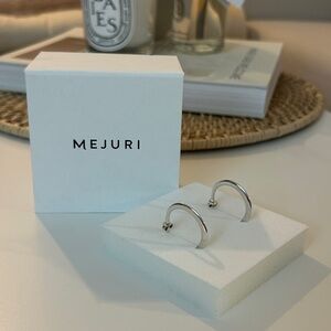 Mejuri Editor Hoops - Sterling Silver